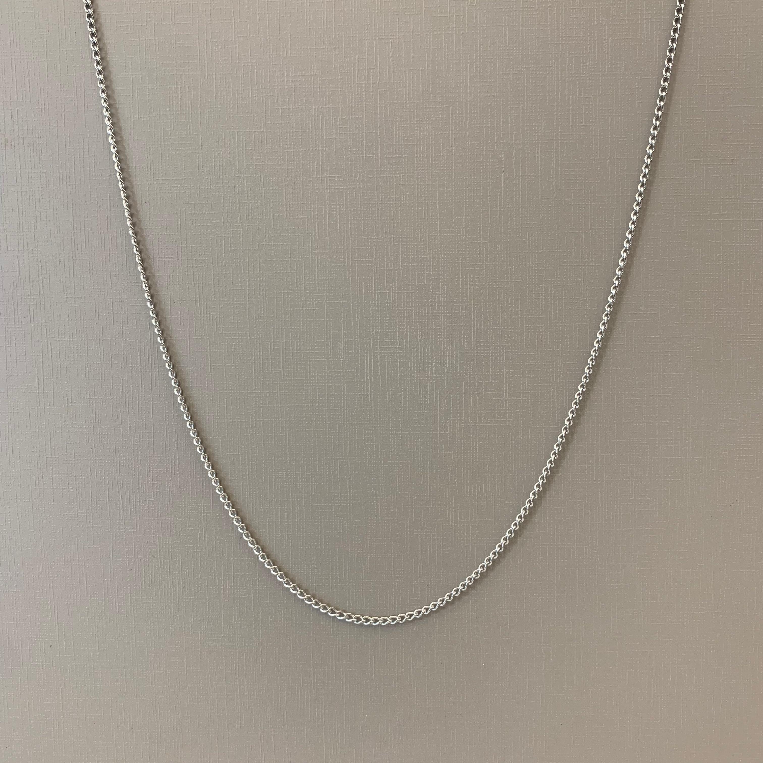 Corrente Masculina Aço 316L Prateada Groumet 70cm 1.50mm 2748070