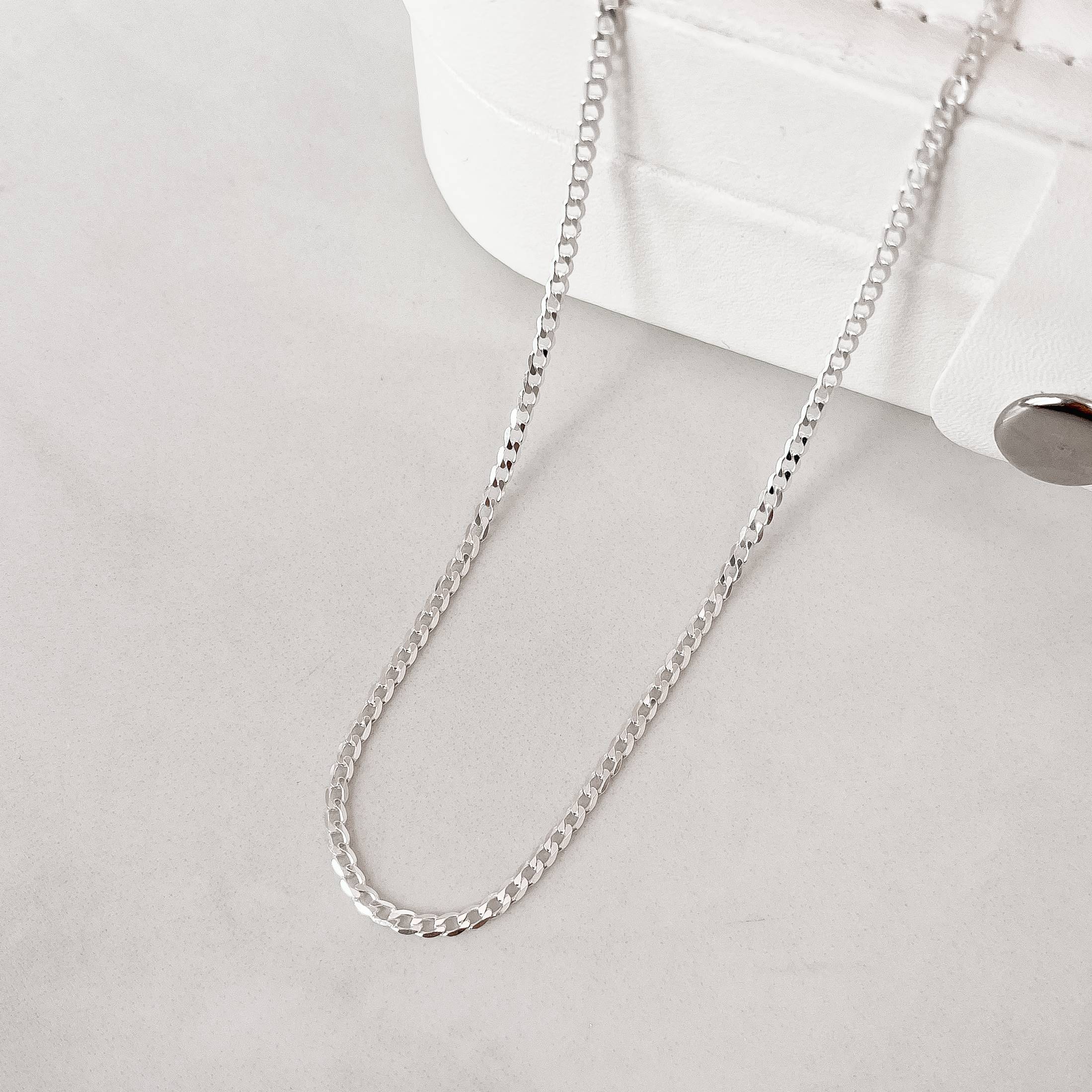 Corrente Masculina Grumet Aberta 2.1 70 cm em Prata 925 CR346