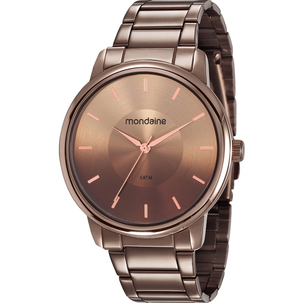 Relógio Mondaine Feminino Chocolate 53606LPMVME7