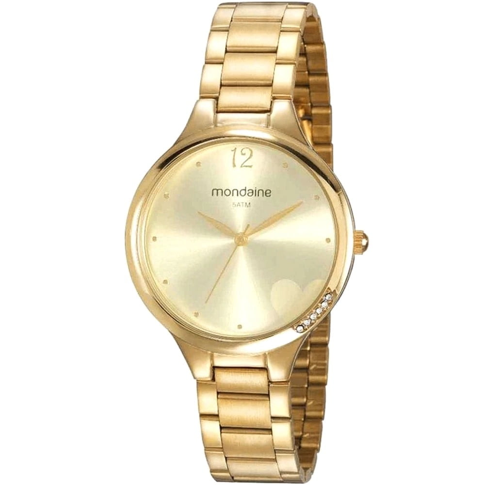 Relógio Mondaine Feminino Dourado - 32215LPMVDE1