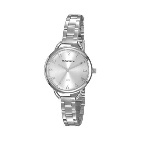 Relógio Mondaine Feminino Prata 32154L0MVNE1