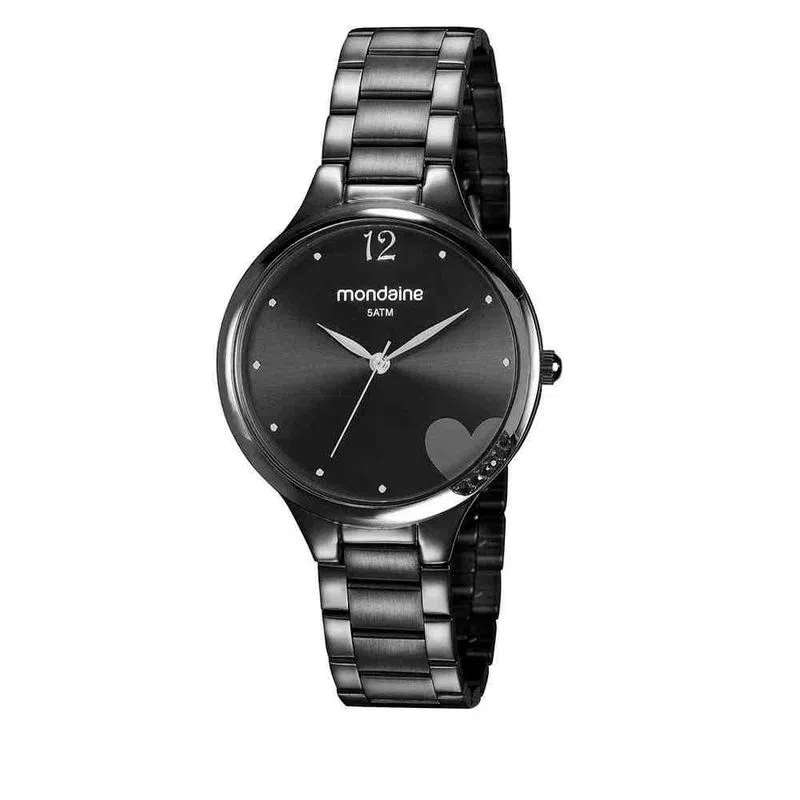 Relógio Mondaine Feminino Preto 32215LPMVPE3