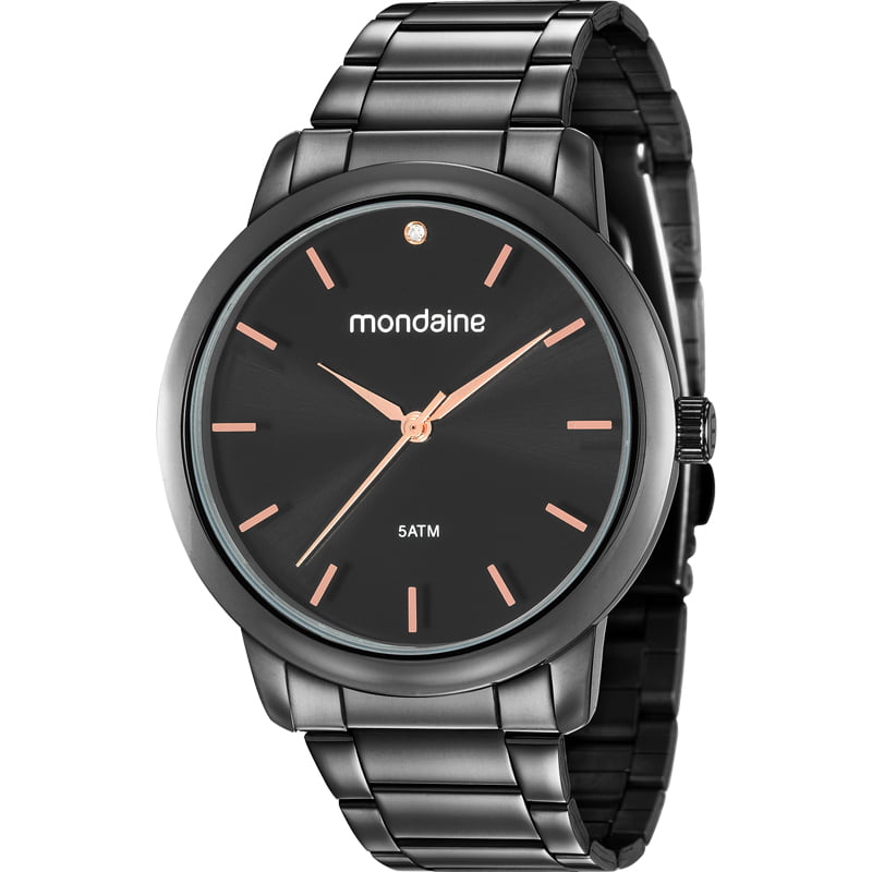 Relógio Mondaine Feminino Preto 53616LPMVPE3