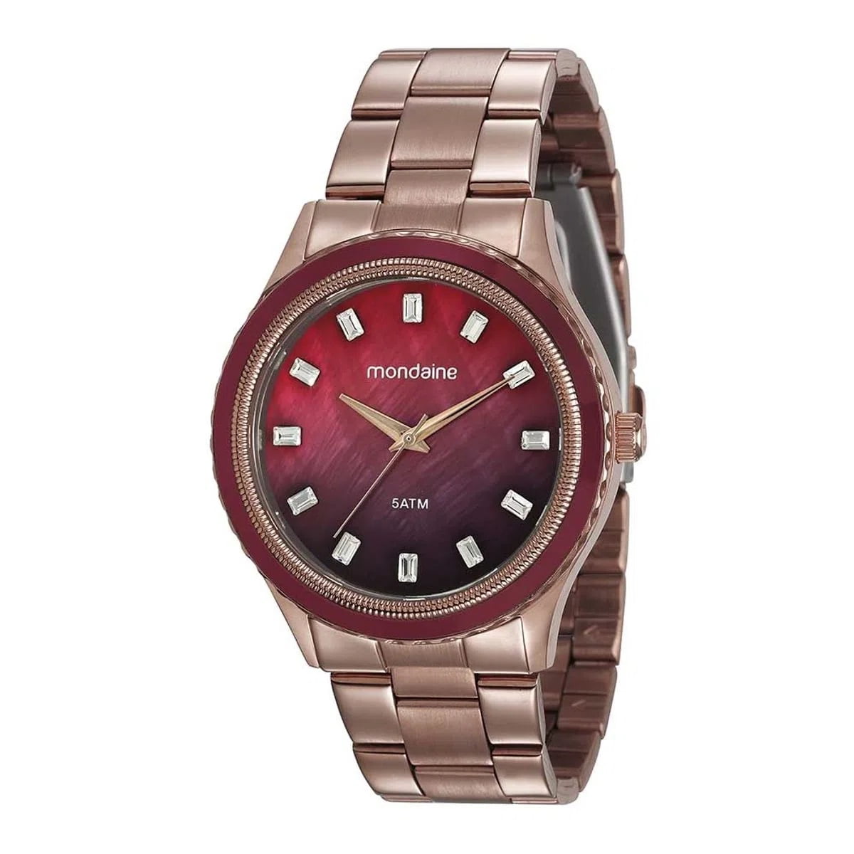 Relógio Mondaine Feminino Lilás com Visor Degradê Roxo A prova D`água 78747LPMVMS4