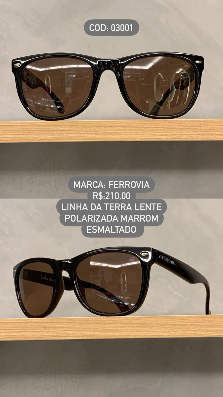 Óculos de Sol Ferrovia Masculino Cacau Esmaltado Quadrado Lente Cacau Linha Da Terra Feito a Mão em Acetato 03001