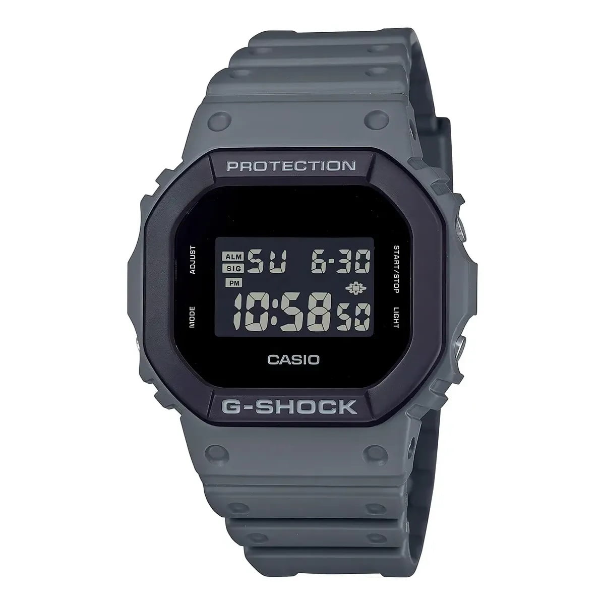 Relógio Casio G-Shock Masculino Esportivo Digital Cinza Á Prova d'água DW-5610UU-8DR
