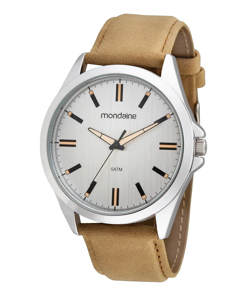 Relógio Mondaine Masculino Prata 99526G0MVNH1