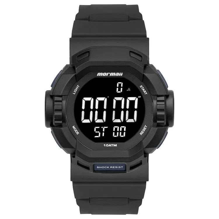 Relógio Mormaii Masculino Esportivo Digital Preto MO6710AA-8B