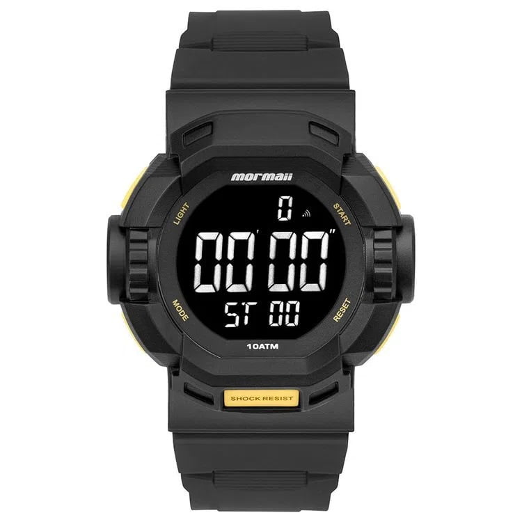 Relógio Mormaii Masculino Esportivo Digital Preto MO6710AB-8Y