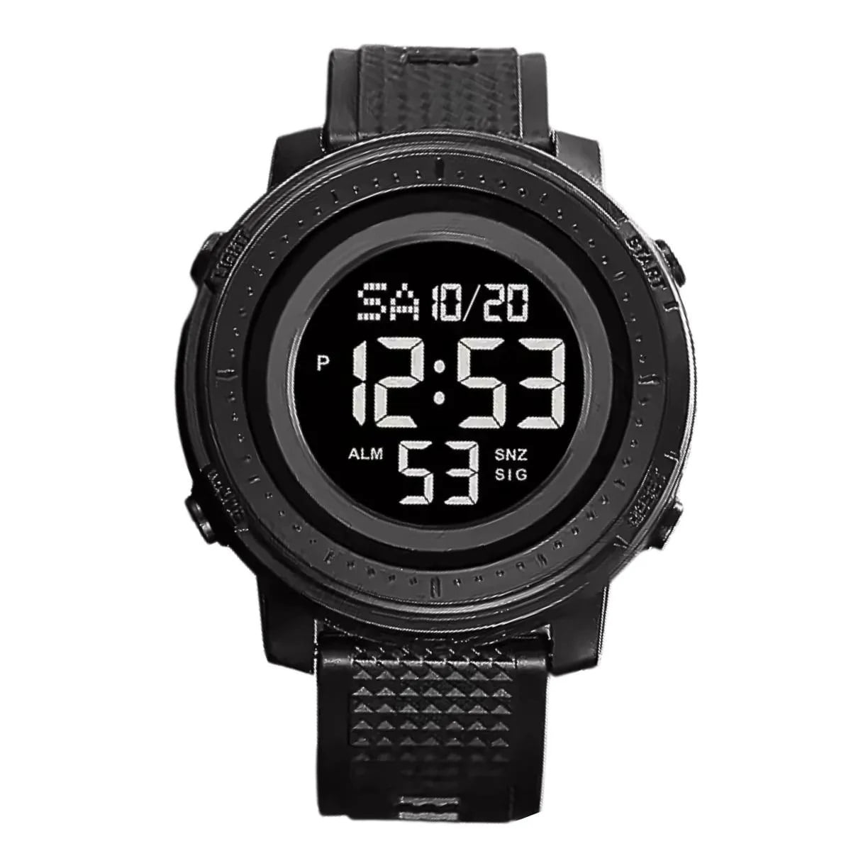 Relógio Skmei Masculino Preto Esportivo Digital em Poliuretano Á Prova d'água 2215