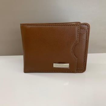 Carteira Couro Fino Masculina com Porta Cartão Removível Tradicional Grande Castor com Plástico e Porta Moedas 244 Carteira Couro Fino Masculina com Porta Cartão Removível Tradicional Grande Castor com Plástico e Porta Moedas 244