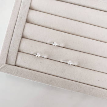 Anel Feminino Detalhe Concha em Prata 925 AN1630