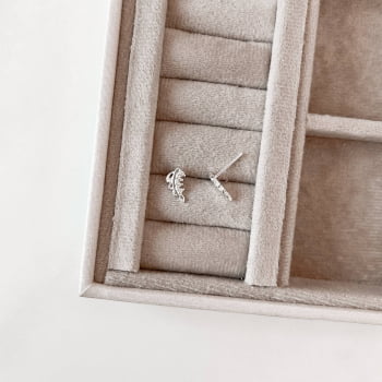 Brinco Feminino Hera com Zircônias 11mm em Prata 925 BR2121 