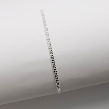 Pulseira Masculina Corrente Grumet 2.2 21cm em Prata 925 PU785