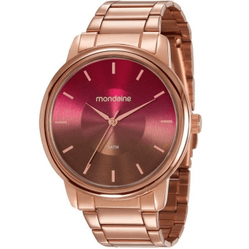 Relógio Mondaine Feminino Rosé Degradê 53606LPMVRE8