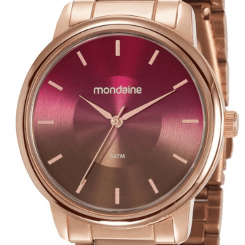 Relógio Mondaine Feminino Rosé Degradê 53606LPMVRE8