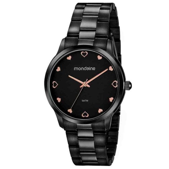 Relógio Feminino Mondaine Preto 32111LPMVPE2