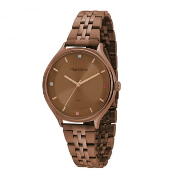 Relógio Mondaine Feminino Chocolate - 32214LPMVME3