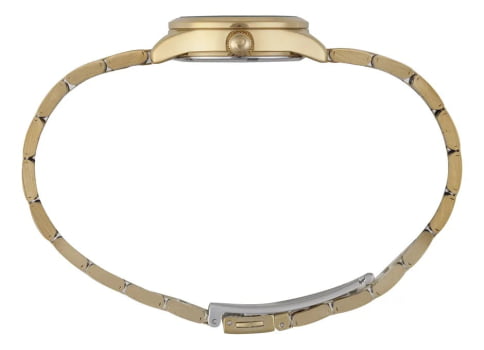 Relógio Mondaine Feminino Dourado Visor Branco Á Prova d´água 99823LPMVDE1