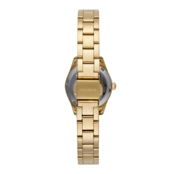 Relógio Mondaine Feminino Dourado Visor Champagne Á Prova d'água 99825LPMVDE1