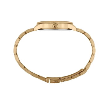Relógio Mondaine Feminino Dourado Visor Champagne Todo Numerado Á Prova d´água 99822LPMVDE1