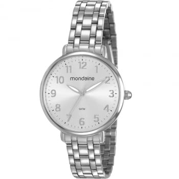 Relógio Mondaine Feminino Prata 53779L0MVNE3