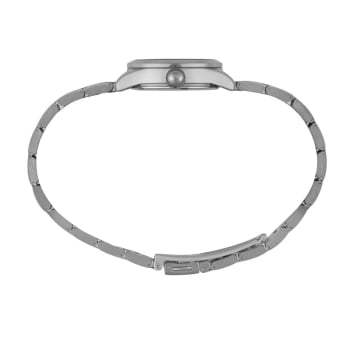 Relógio Mondaine Feminino Prateado Visor Branco Á Prova d'água 99825L0MVNE2