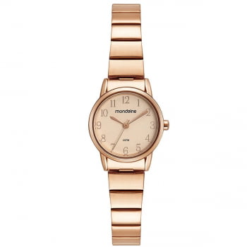 Relógio Mondaine Feminino Rosê á Prova D'água 32490LPMVRE3