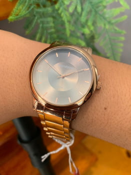 Relógio Mondaine Feminino Rose com Mostrador Degrade 53606LPMVRE4