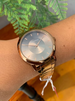 Relógio Mondaine Feminino Rose com Mostrador Degrade 53606LPMVRE4