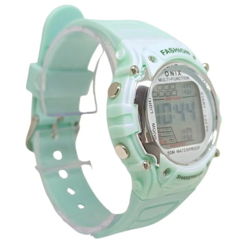 Relógio Onix Infantil Feminino Digital Verde IT-610