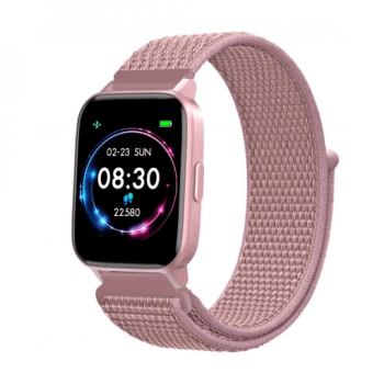 Relógio Smartwatch Mondaine Connect Feminino Rosé Esportivo 16001M0MVNG4