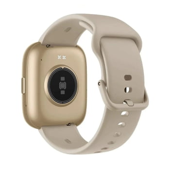 Relógio Smartwatch X-Watch Prisma Feminino Rosé Esportivo Inteligente Pulseira de Silicone Á Prova d'água XSWUQPI0110A