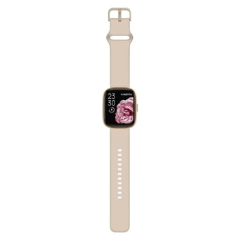 Relógio Smartwatch X-Watch Prisma Feminino Rosé Esportivo Inteligente Pulseira de Silicone Á Prova d'água XSWUQPI0110A