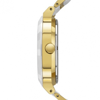 Relógio Technos Feminino Cerâmica Dourado Aço Inox Safira calendário 2015CE/4B