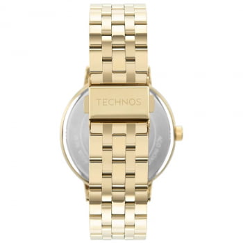 Relógio Technos Feminino Dourado Fashion Brilho Aço Inox 2035MTC/1X