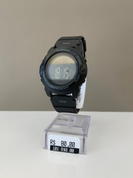Relógio Tuguir Infantil Masculino Digital Preto Esportivo  Á Prova d'água TG-1574 