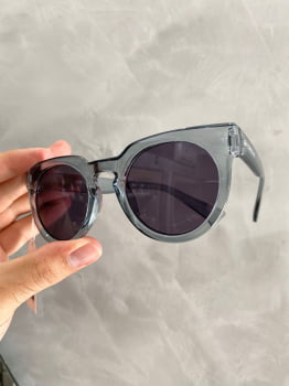 Óculos De Sol Ferrovia Feminino Acetato Translúcido Retrô Estilo Gatinho 642601