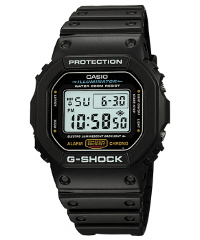 Relógio Casio G-Shock Preto Masculino Esportivo Digital a Prova D'água DW-5600E-1VDF