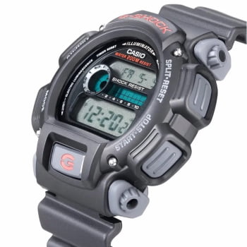 Relógio Casio G-Shock Masculino preto Digital Esportivo a prova d'água DW-9052-1VDR