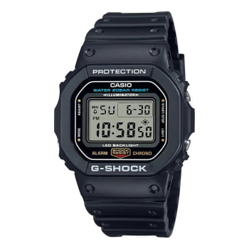 Relógio Casio G-Shock Masculino Preto Esportivo Digital em Poliuretano Á Prova d'água DW-5600UE-1DR Relógio Casio G-Shock Masculino Preto Esportivo Digital em Poliuretano Á Prova d'água DW-5600UE-1DR