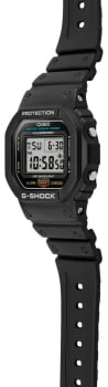 Relógio Casio G-Shock Masculino Preto Esportivo Digital em Poliuretano Á Prova d'água DW-5600UE-1DR