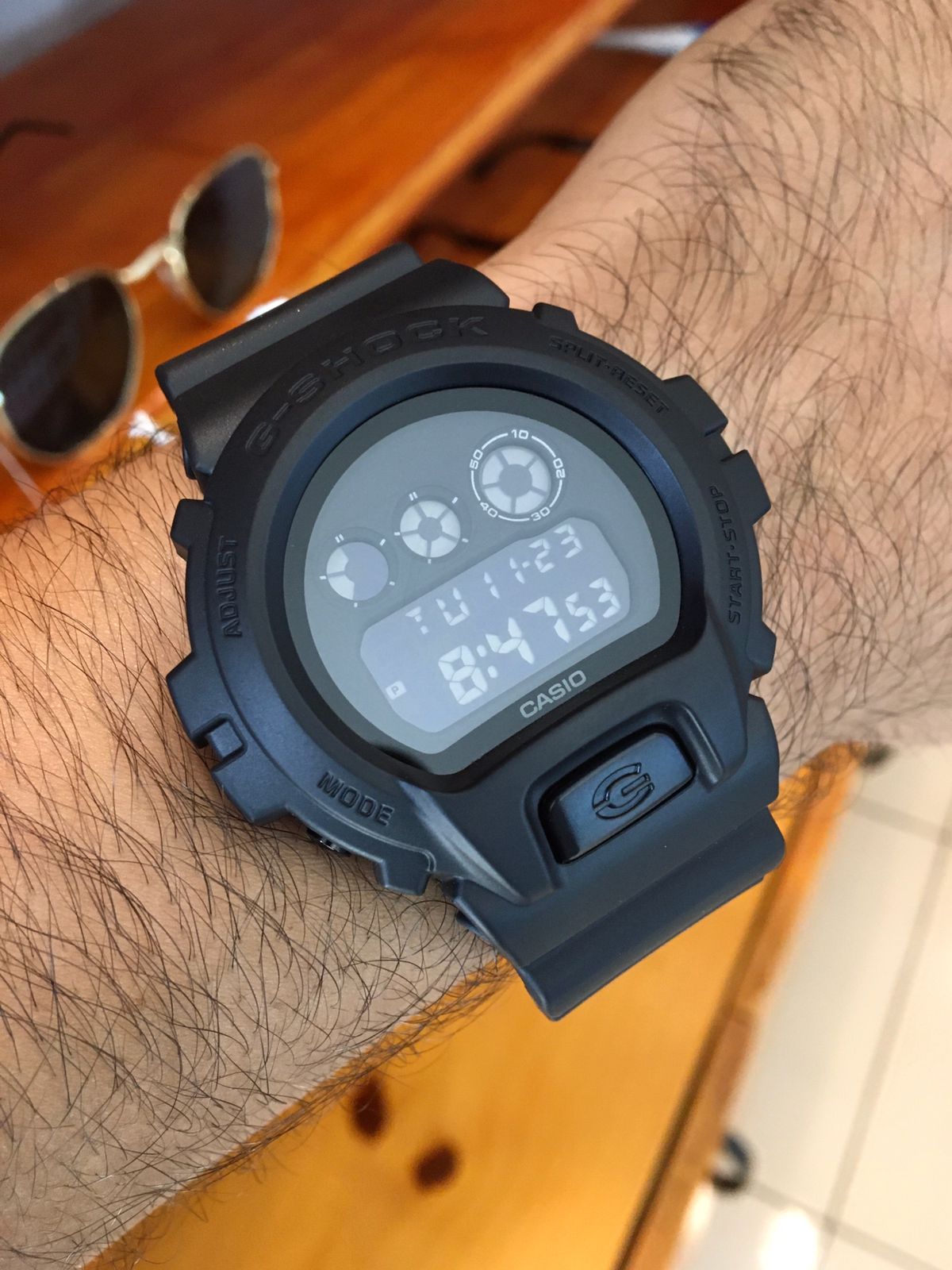 Relógio Casio G-Shock Masculino Preto Digital Esportivo em Poliuretano Á Prova d'água DW-6900BB 1DR