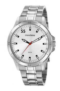 Relógio Masculino Prata Mondaine 99586G0MVNE1