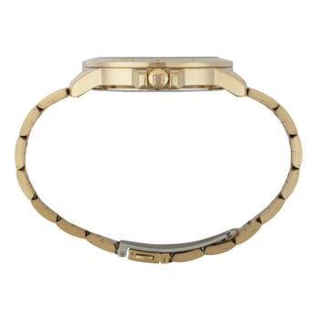 Relógio Mondaine Masculino Dourado Visor Champanhe com Taquímetro Á Prova d'água 99828GPMVDE1