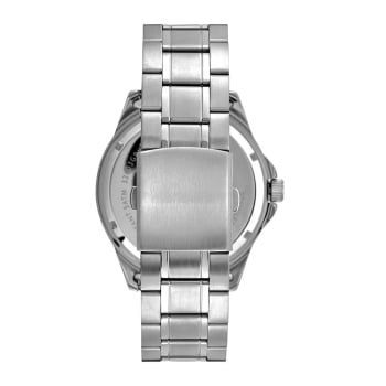 Relógio Mondaine Masculino Prateado com Visor Preto Texturizado Á Prova d'água 32603G0MVNE2
