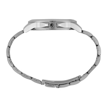 Relógio Mondaine Masculino Prateado Robusto Visor Preto Á Prova d'água 99770G0MVNE1