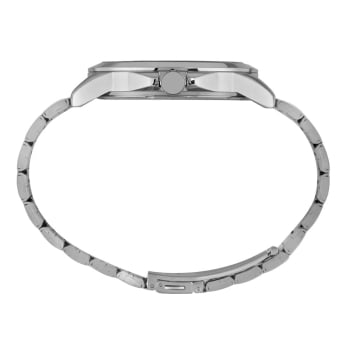 Relógio Mondaine Masculino Prateado Visor Prata Texturizado com Numeração Completa Á Prova d'águac99681G0MVNE1