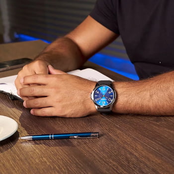 Relógio Mondaine Masculino Silicone Prata á Prova D'água 83500G0MVNI2