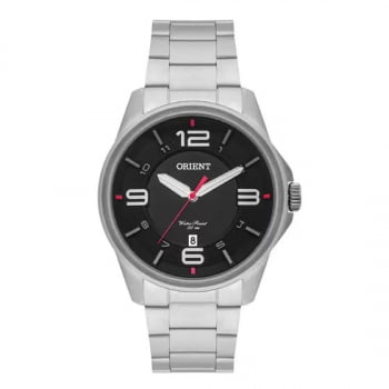 Relógio Orient Masculino Aço Inox Prata Calendário MBSS1288